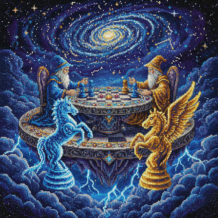 Wizard Chest Match - Diamond Painting Kits