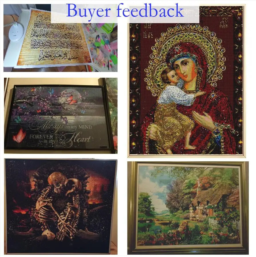 DIY Diamond Painting Kit New Beautiful Flower Art Diamond Mosaic Full Drill Embroidery Handmade Hobby