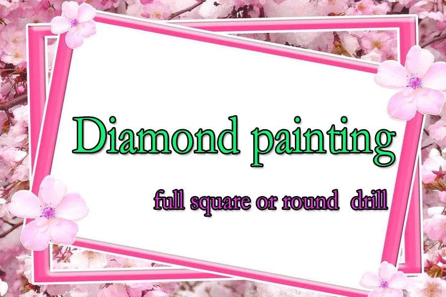 DIY Diamond Painting Kit New Beautiful Flower Art Diamond Mosaic Full Drill Embroidery Handmade Hobby