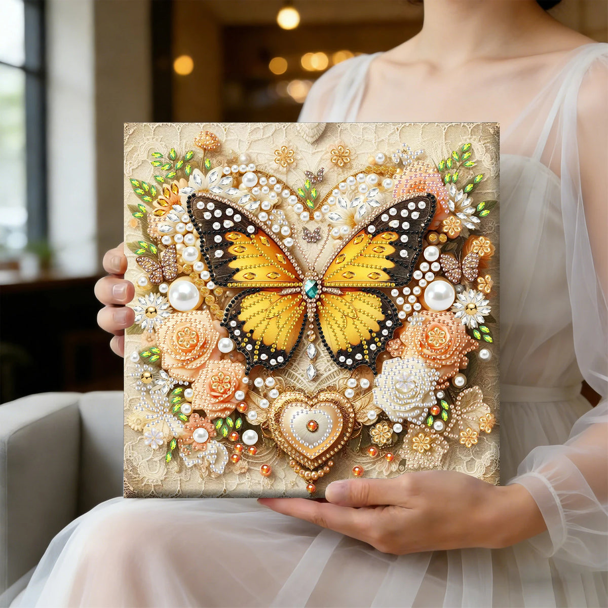 Elevate Your Space with the DIY Pearl Art Painting Set