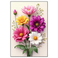 Transform Your Space with Our Large Diamond Painting Kit - Beautiful Floral Artwork for Your Home