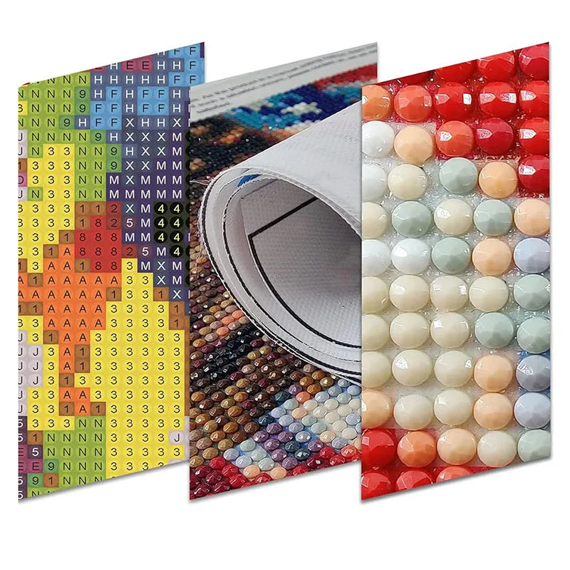 Fantasy Colorful Woman Diamond Painting Kits for Adults - Diamond Art Round 5D Gem Art Kit Big Size DIY Crafts Home Wall Decor