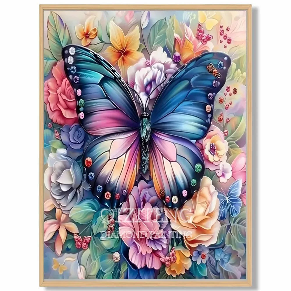 Transform Your Space with the DIY Diamond Painting Kit: Pink Flower Field Elegance