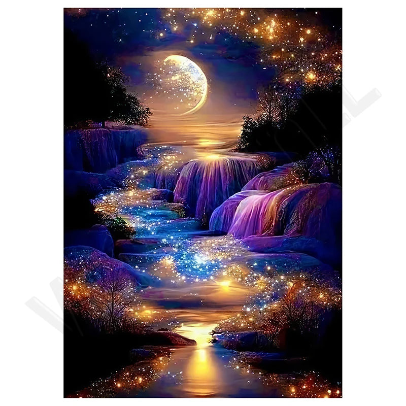 5D Diy Diamond Paintings Kits New 2025 Accessories 30x40 cm Wall Art Diamond Art Painting Kits Embroidery Full Crystal Mosaic