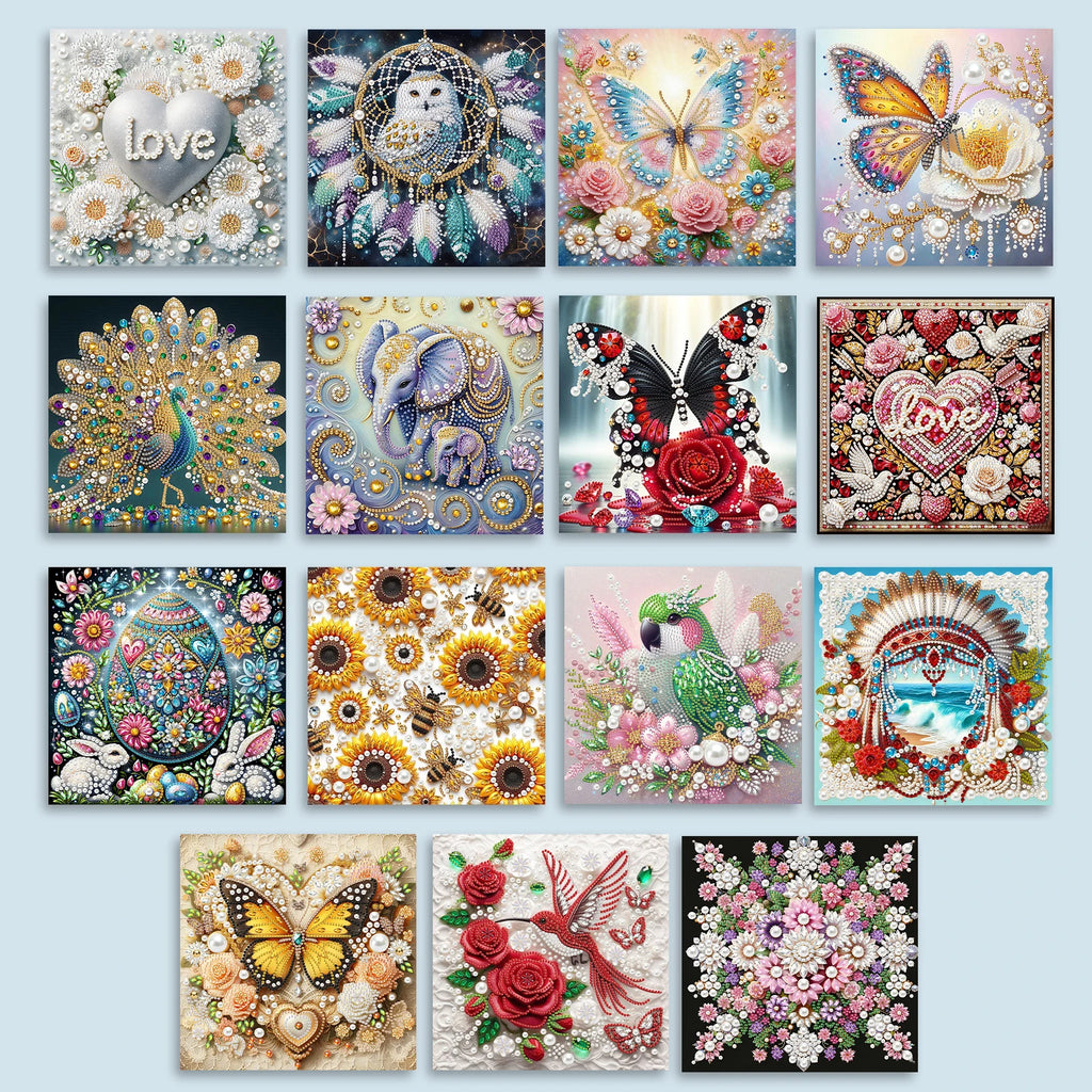 Elevate Your Space with the DIY Pearl Art Painting Set