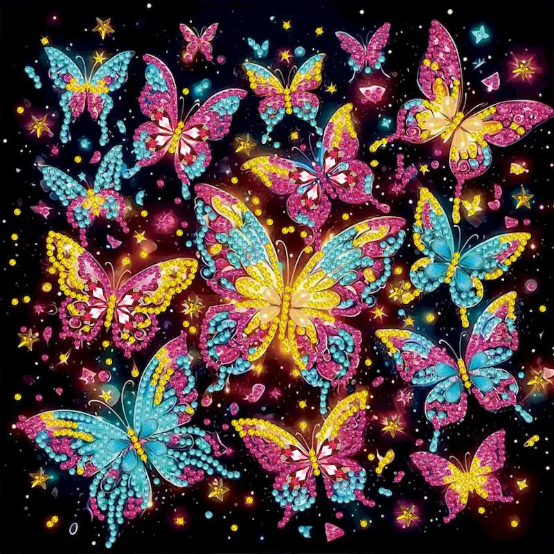 Butterfly Diamond Painting Kit for Adults - Transform Your Space with Elegance