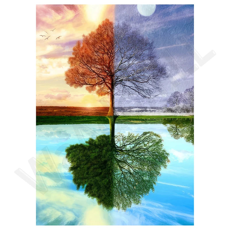 5D Diy Diamond Paintings Kits New 2025 Accessories 30x40 cm Wall Art Diamond Art Painting Kits Embroidery Full Crystal Mosaic