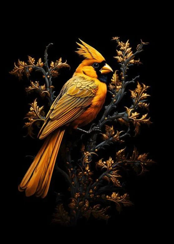 DIY Diamond Painting Kits - Transform Your Space with a Stunning Black and Gold Crow Design