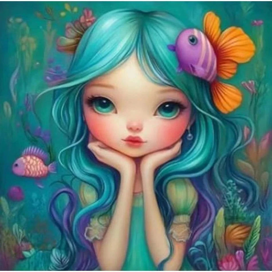 Diamond Painting Beautiful Woman Kit For Adults Artwork Landscape Full Round Crafts Gift Arts And Crafts Diamond Painting