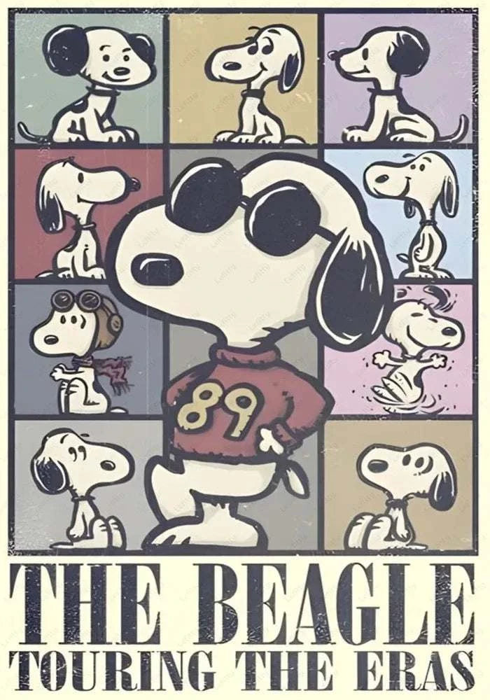 Diamond Painting Kits Anime Snoopy Cute Element Creation Crafts 5D DIY Art Kit Mosaic Home Decor Frameless