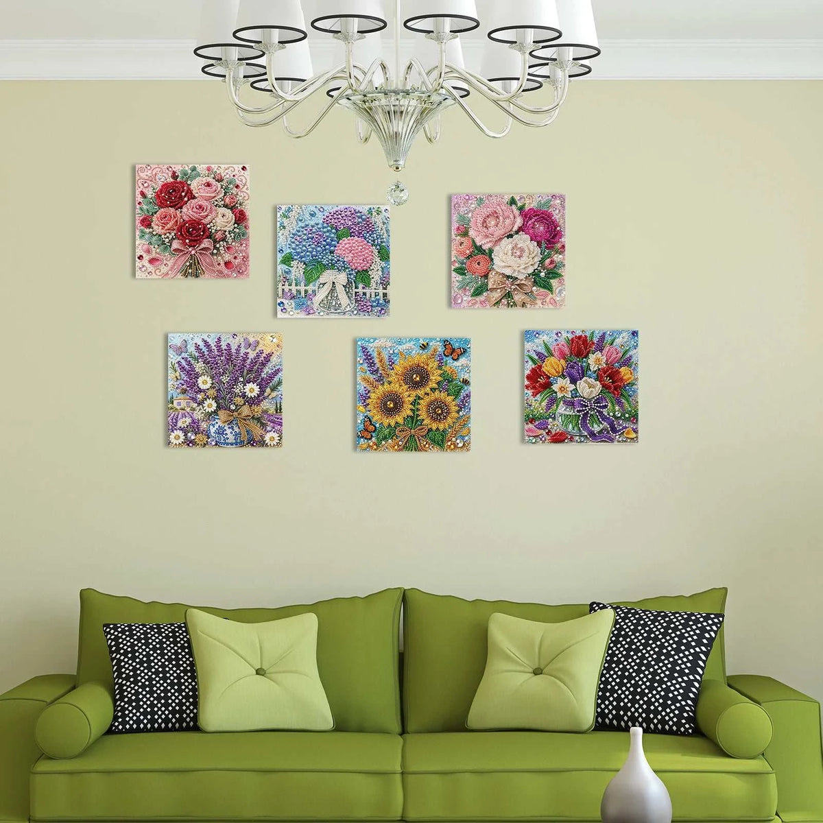 DIY Pearl Diamond Painting Kit: Floral Art for Creative Relaxation