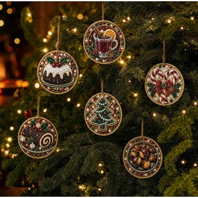DIY Christmas Diamond Painting Kit - Create Beautiful Holiday Ornaments