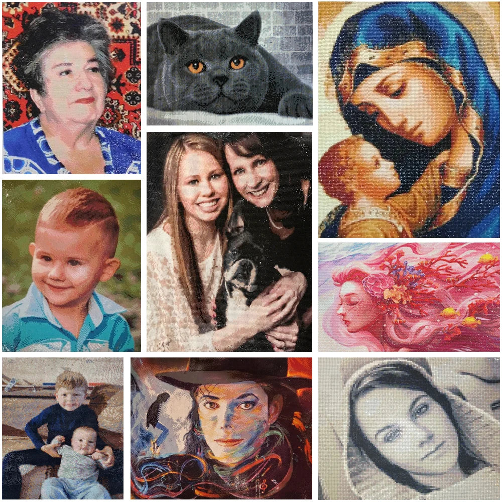 Large Size Bouquet Diamond Painting Kit Flower Diamond Mosaic Embroidery Cross Stitch Kit Art DIY Home Decor Gift