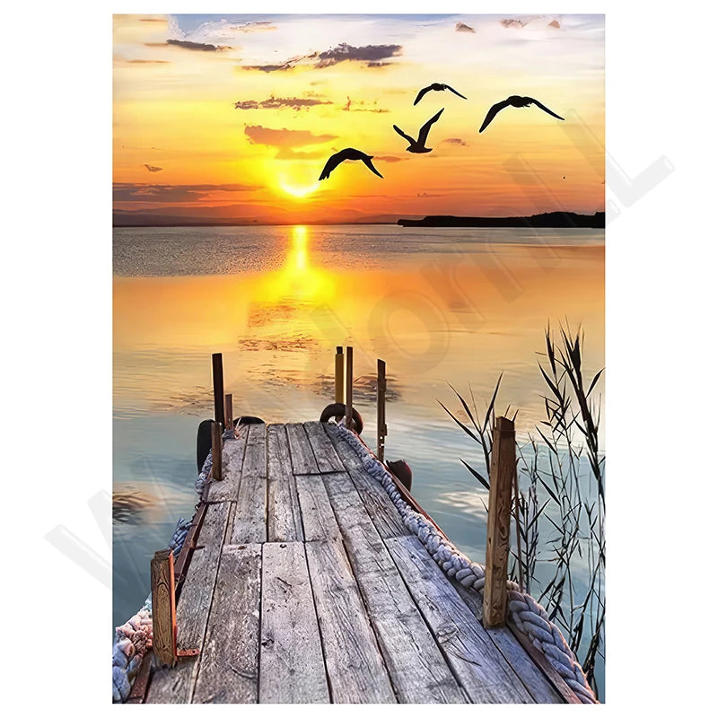 5D Diy Diamond Paintings Kits New 2025 Accessories 30x40 cm Wall Art Diamond Art Painting Kits Embroidery Full Crystal Mosaic
