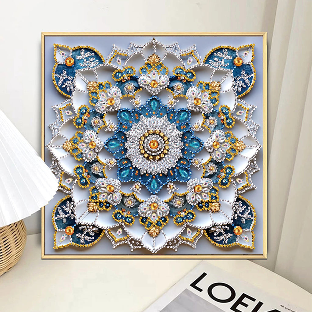 Diamond Art Painting Kit for Adults,DIY Pattern flower Special Shape Diamond Art Kit for Beginner for Home Wall Decoration Gift