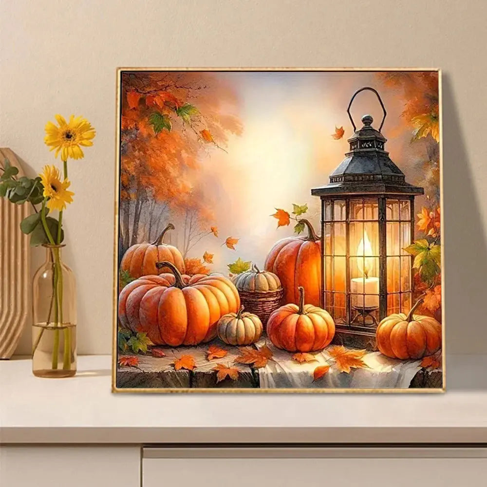 Transform Your Space with the DIY Diamond Painting Pumpkin Kit - A Fun and Unique Craft Experience