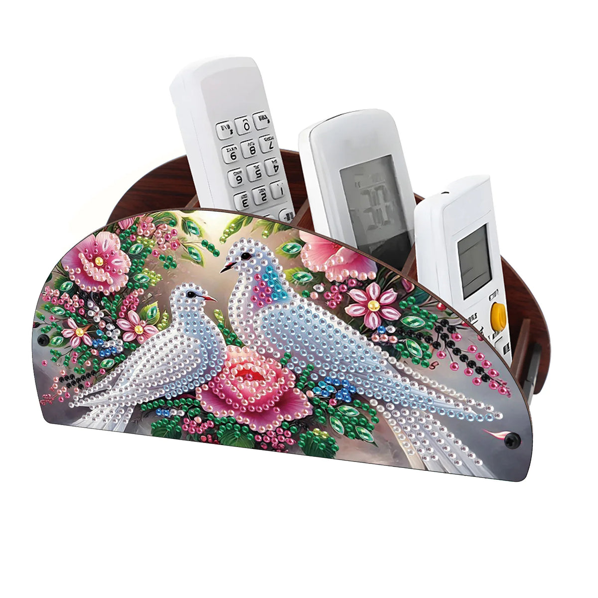 Diamond Painting Kit Organizer Box-Animals and Flowers Pattern DIY Special Shape Diamond Painting Home Decoration Storage Box