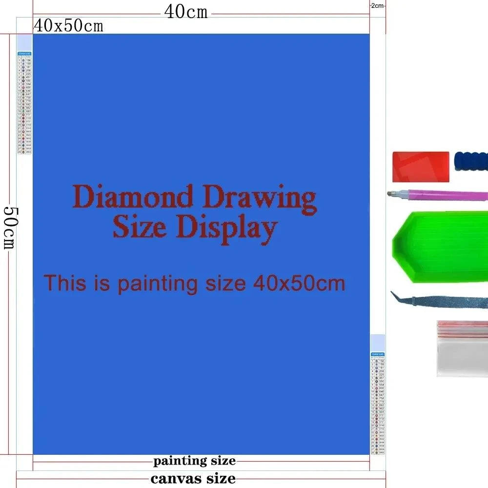 5D DIY Diamond Painting Kit Monet Water Lilies Pond Famous Impressionism Art Full Drill Diamond Mosaic Home Wall Decor Gift