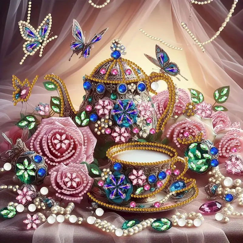 Butterfly Diamond Painting Kit for Adults - Transform Your Space with Elegance