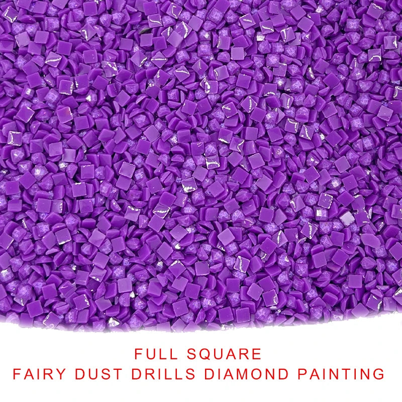 5D DIY Diamond Painting Full Fairy Dust Adorable Otter Diamond Embroidery Mosaic Jewelry cross stitch kits Home decoration Art