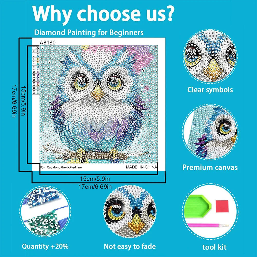 Sparkling Drill 5D DIY Diamond Painting Kit Cute Panda Diamonds Art Paint Set Suitable For Adult Release Stress Play With Family