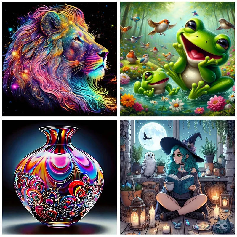 Diamond Art Painting Kits Embroidery Full Crystal Mosaic 5D Diy Diamond Paintings Kits New 2025 Accessories 30x30 cm Wall Art