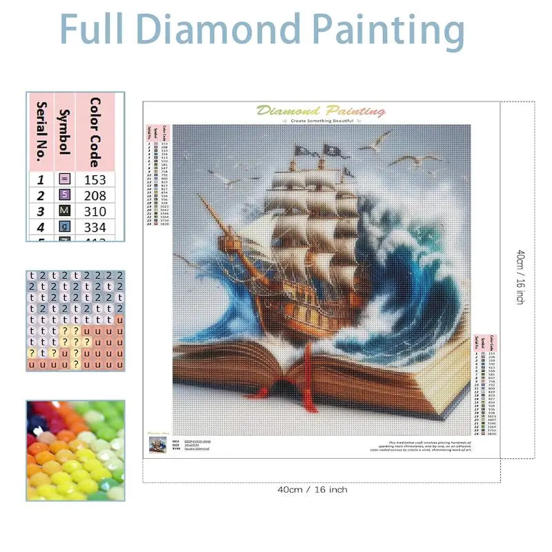 Transform Your Space with the SDOYUNO Diamond Painting Kit Landscape - Full Diamond Mosaic Art