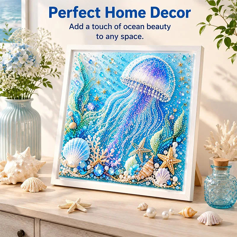 Octopus Diamond Painting Kit – Sparkling DIY Art for Home Decor