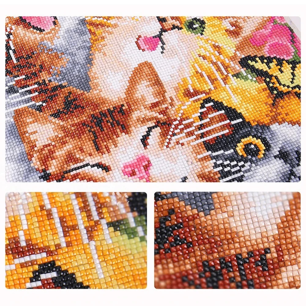 Diamond Painting Sunset Elephant Handmade 5D Diy Full Kits Diamond Mosaic Reflection Art Kit Handmade Home Decor New Arrivals