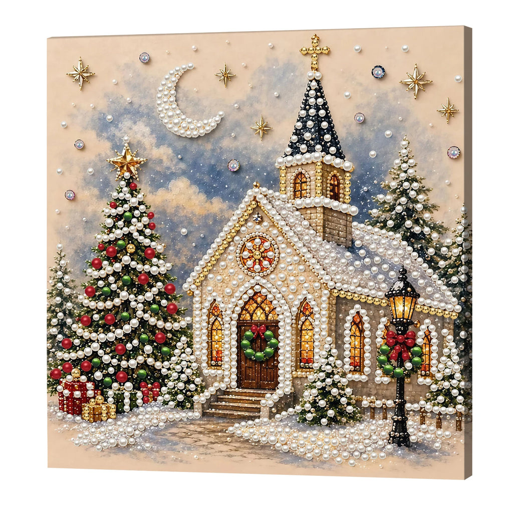 DIY Christmas Pearl Painting Kit – Elevate Your Holiday Decor with Handmade Art