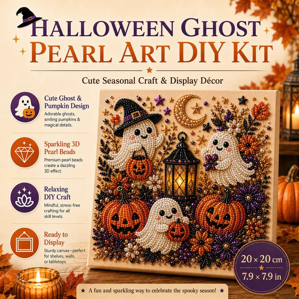 Transform Your Halloween with the DIY Halloween Pearl Painting Kit