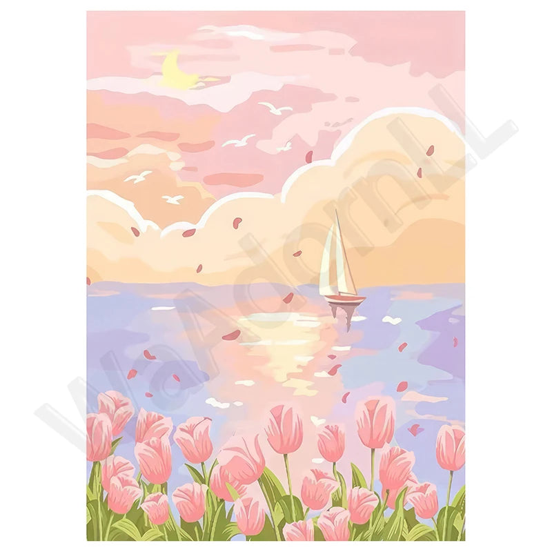5D Diy Diamond Paintings Kits New 2025 Accessories 30x40 cm Wall Art Diamond Art Painting Kits Embroidery Full Crystal Mosaic