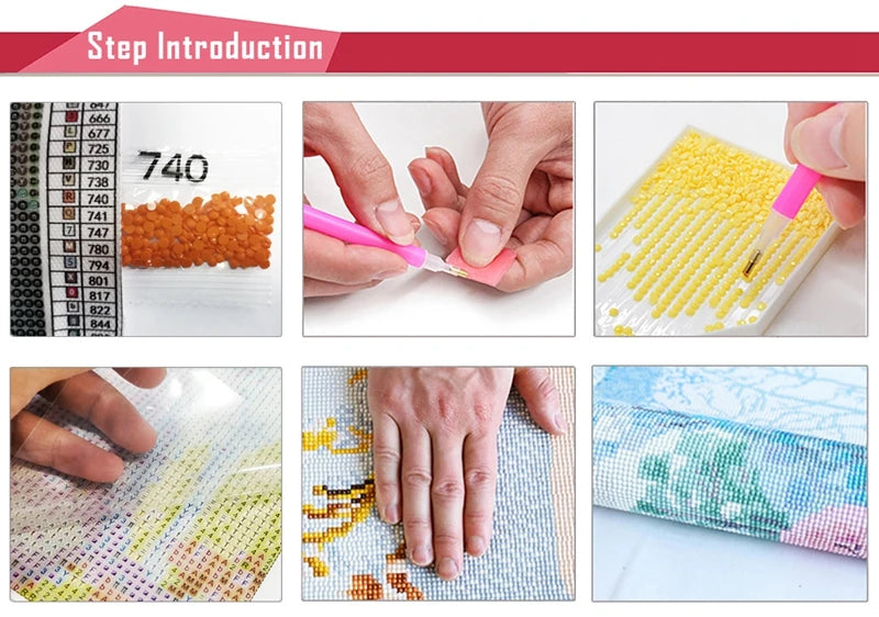 Diamond Painting Kit New York, Tokyo City Scenery Decoration DIY Full Drill World City Scenery Mosaic Cross Embroidery Set Gifts