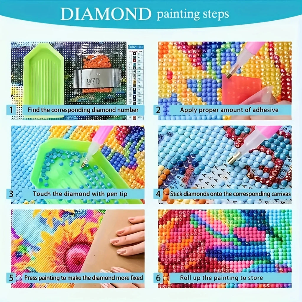 Transform Your Space with the Pink Sky Dolphin Diamond Painting Kit