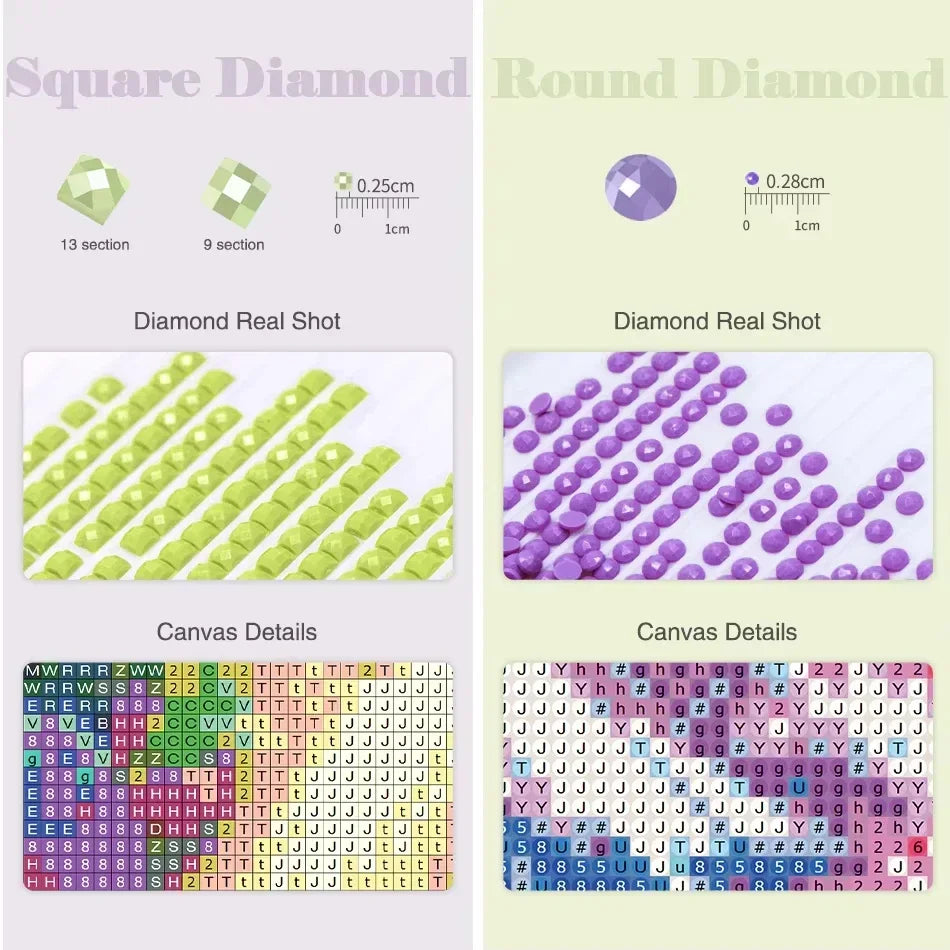 Diamond Painting Beautiful Woman Kit For Adults Artwork Landscape Full Round Crafts Gift Arts And Crafts Diamond Painting