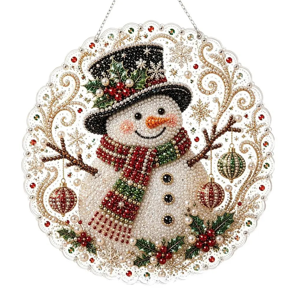 DIY Pearl Diamond Painting Kit – Create Stunning Crafts with Our Acrylic Suncatcher