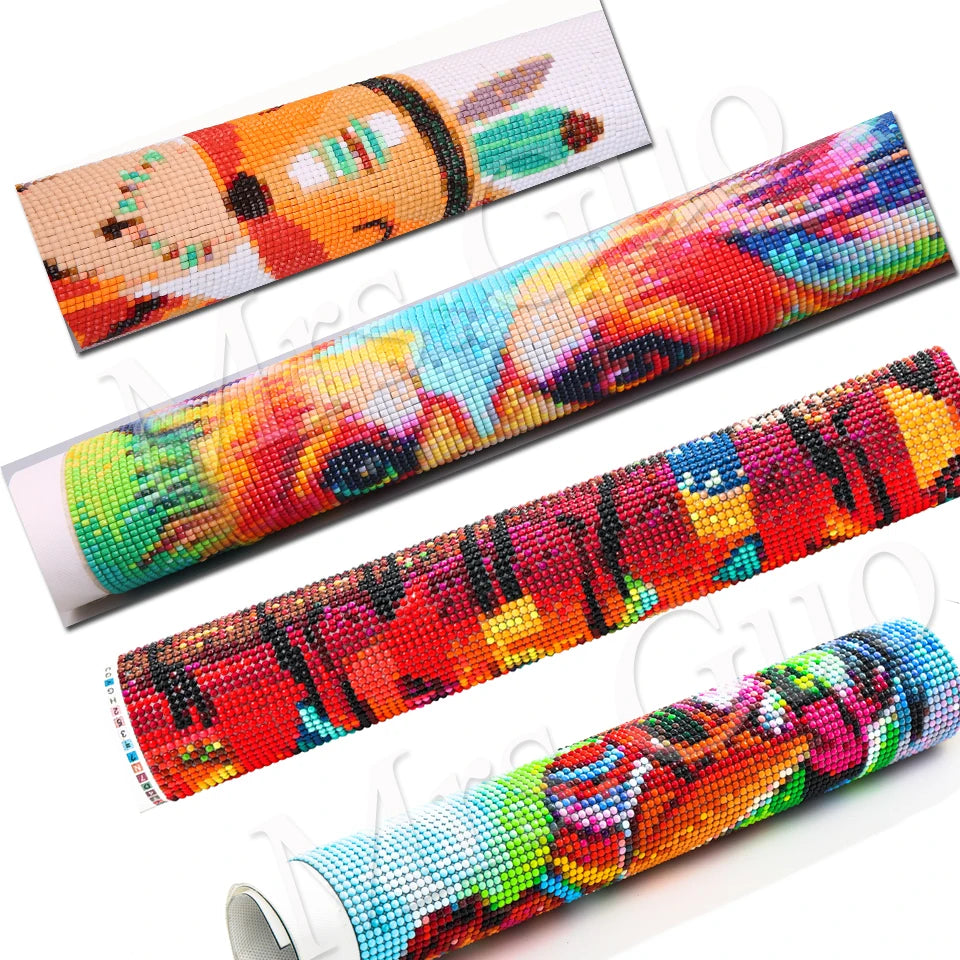 Fantasy Colorful Woman Diamond Painting Kits for Adults - Diamond Art Round 5D Gem Art Kit Big Size DIY Crafts Home Wall Decor