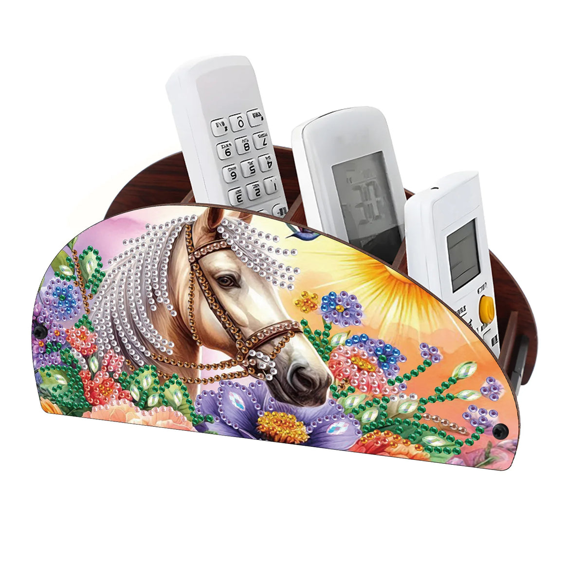Diamond Painting Kit Organizer Box-Animals and Flowers Pattern DIY Special Shape Diamond Painting Home Decoration Storage Box