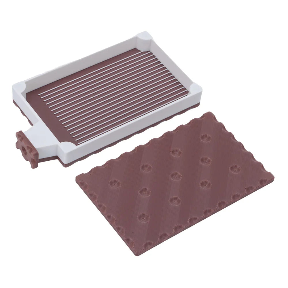 DIY Craft Diamond Painting Tray Kits Embroidery Biscuit Shape Large Diamond Painting Tray With Lid Beading Plates