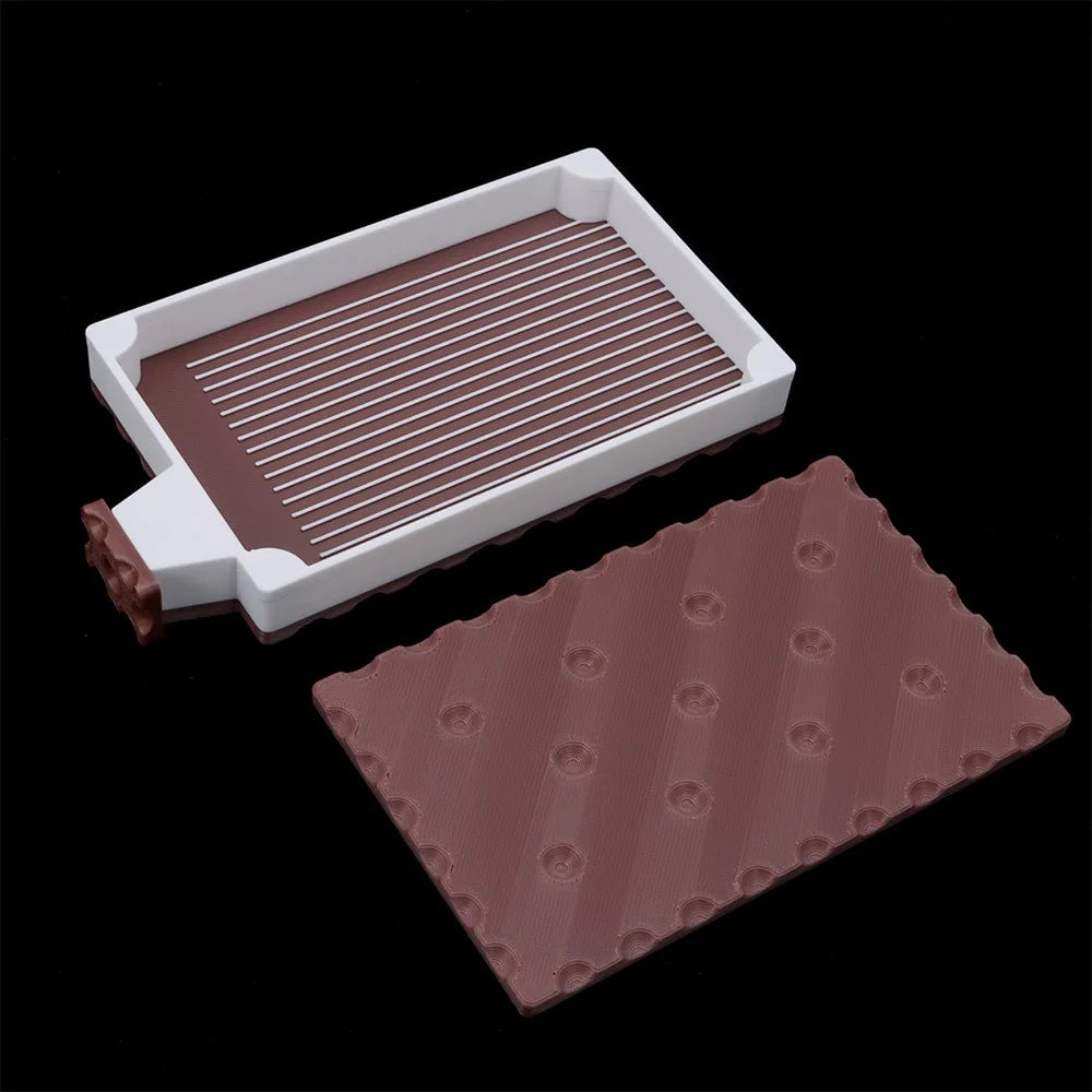 DIY Craft Diamond Painting Tray Kits Embroidery Biscuit Shape Large Diamond Painting Tray With Lid Beading Plates