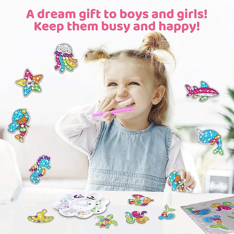 Create Your Own Sweets Diamond Painting Kits for Kids – Fun & Artistic 5D Craft Experience