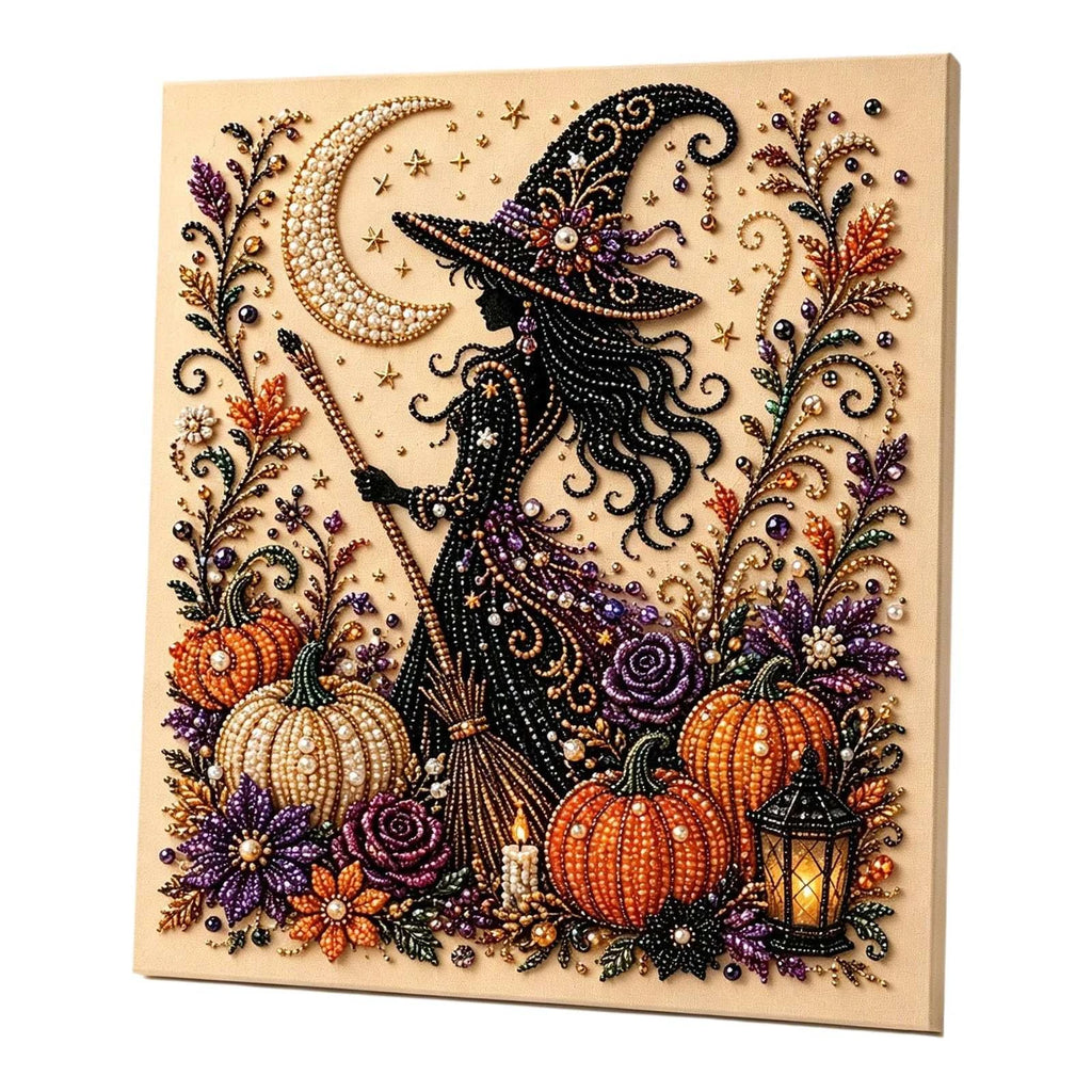 Transform Your Halloween Decor with Our DIY Halloween Diamond Painting Kit