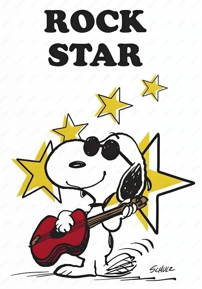 Diamond Painting Kits Anime Snoopy Cute Element Creation Crafts 5D DIY Art Kit Mosaic Home Decor Frameless