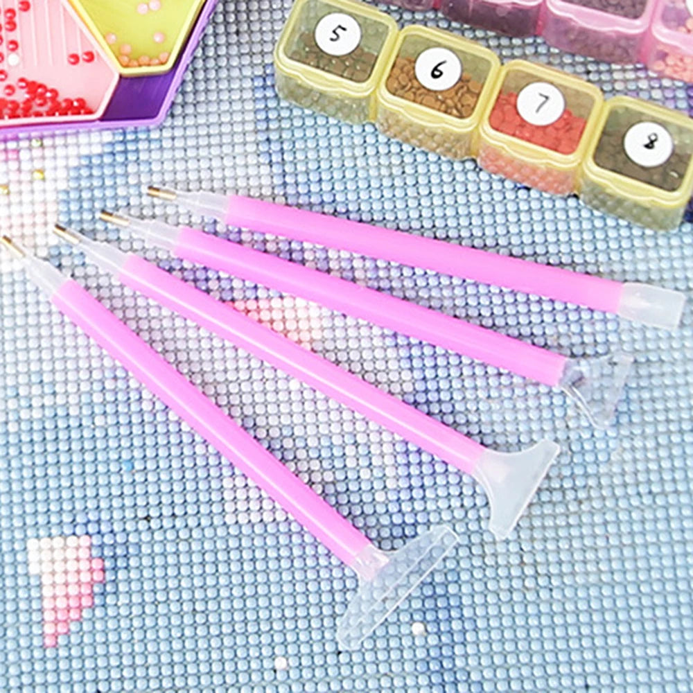Diamond Painting Tools with Diamond Embroidery Box and Multiple Sizes Painting Pens for Adults to Make Art Craft