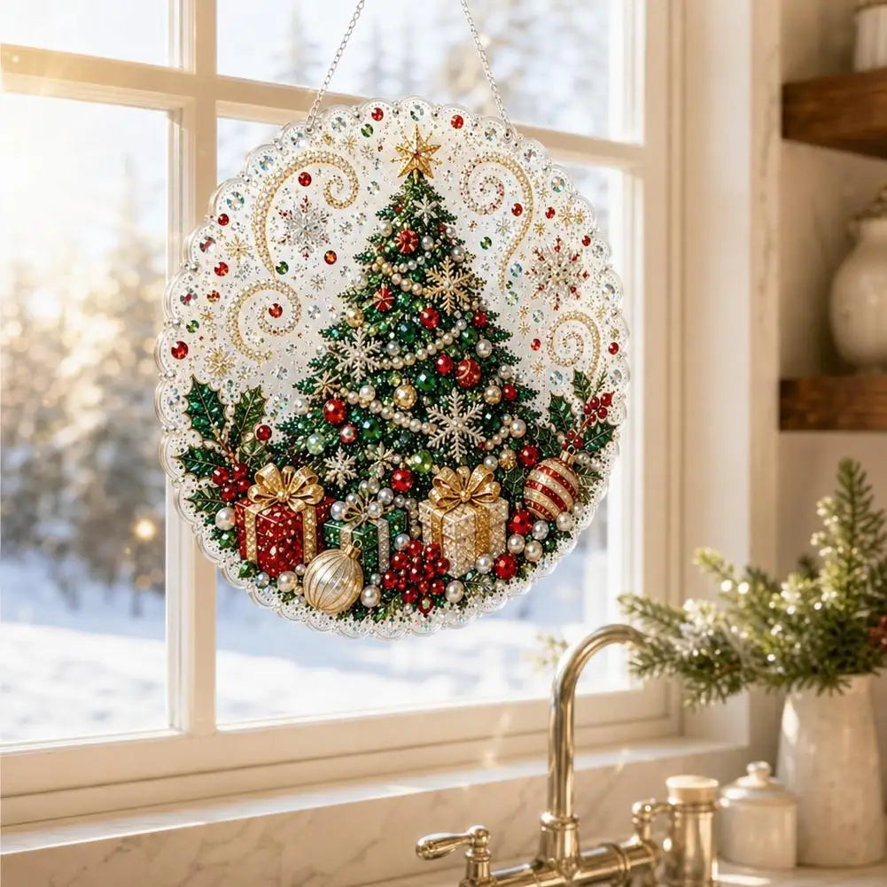 DIY Pearl Diamond Painting Kit – Create Stunning Crafts with Our Acrylic Suncatcher