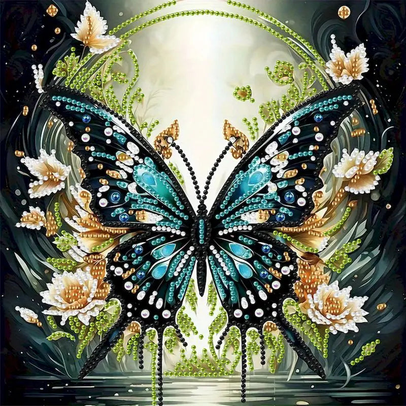 Butterfly Diamond Painting Kit for Adults - Transform Your Space with Elegance