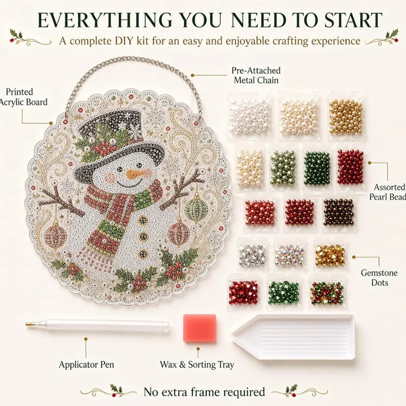 Transform Your Home with the DIY Pearl Diamond Painting Set