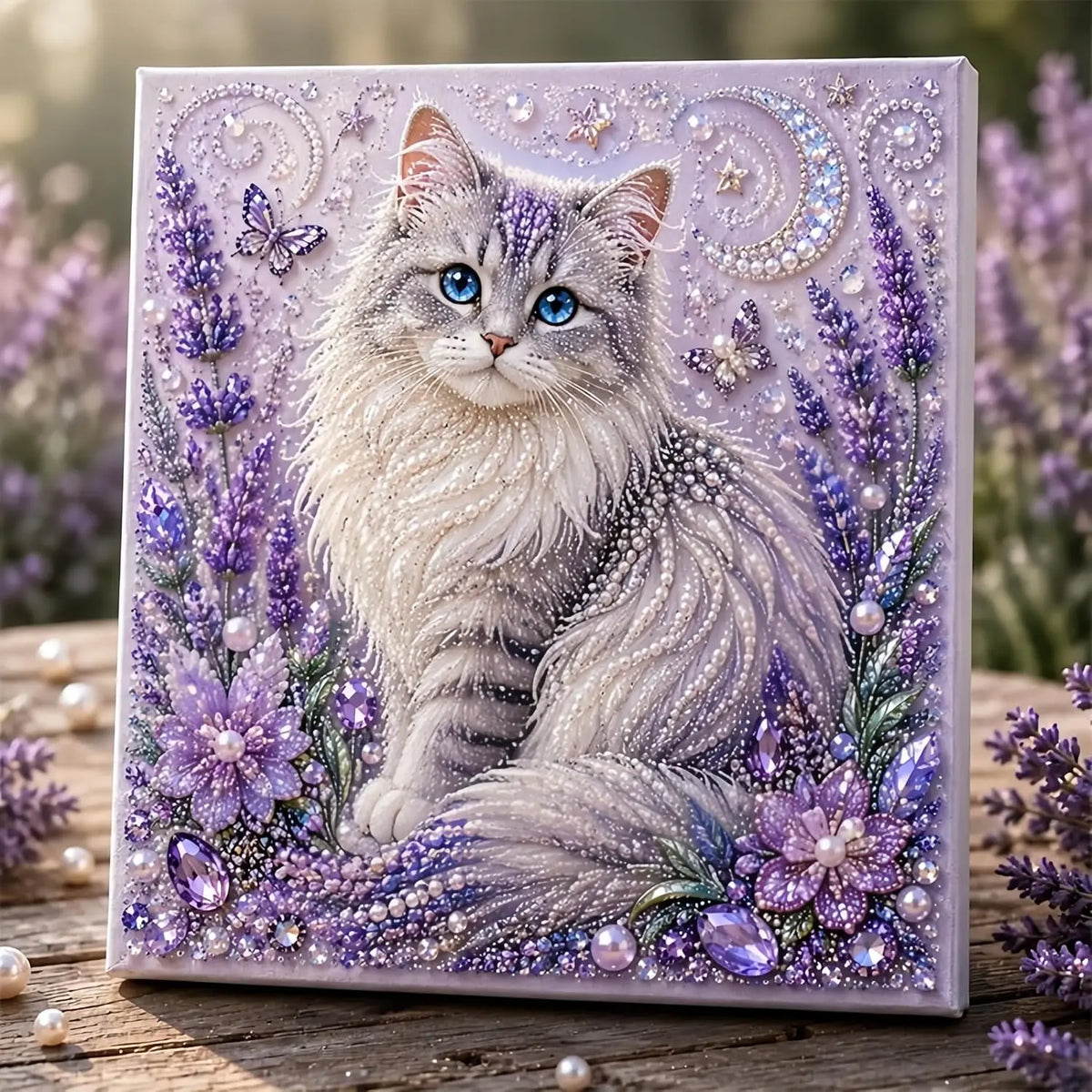 Animal Diamond Pearl Art DIY Craft Kit Pearl Art Kits for Adults 5D Diamond Painting for Beginner Handmade Home Wall Decor