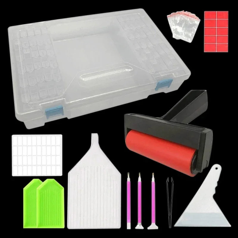 Unlock Your Creativity with the Diamond Painting Essential Tools Set