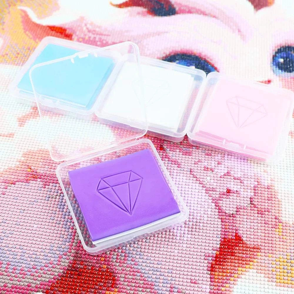Diamond Painting Putty Wax Large Size Glue With Sealed Storage Box Diamond Painting Accessories Tools For Adults Diamond Art Kit